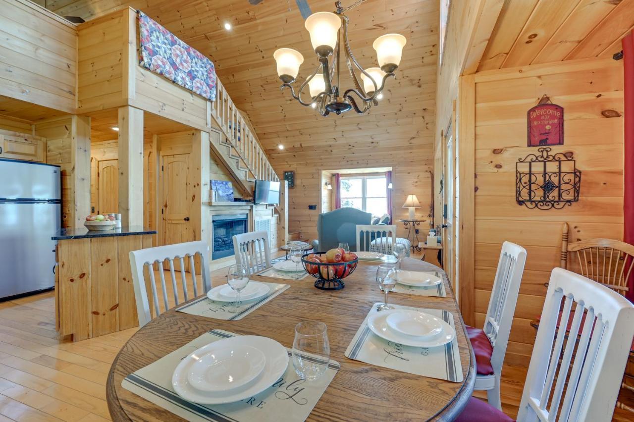Warm And Cozy Cabin With Deck On Top Of The Blue Ridge Fancy Gap Kültér fotó