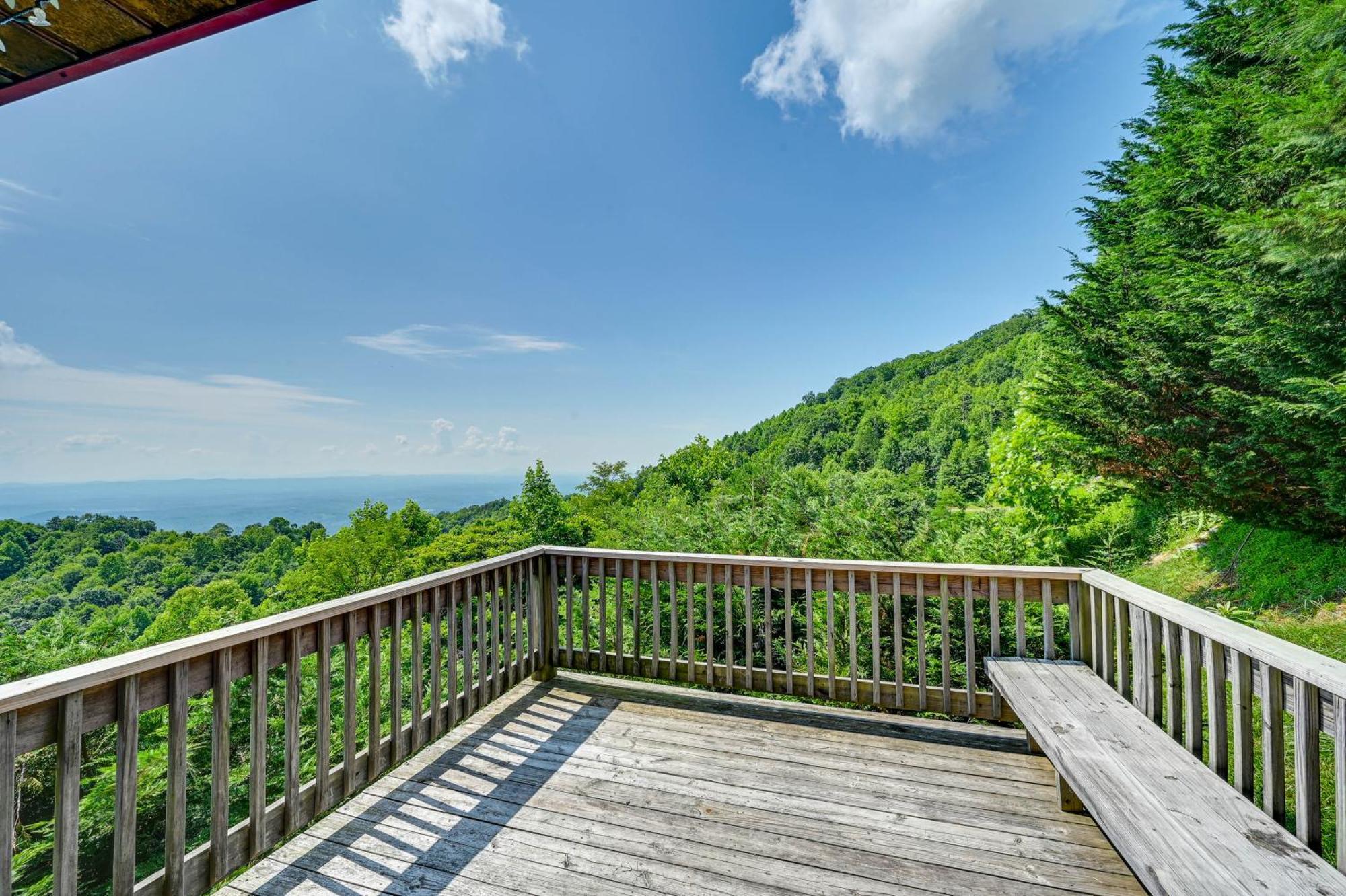 Warm And Cozy Cabin With Deck On Top Of The Blue Ridge Fancy Gap Kültér fotó